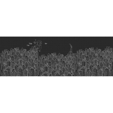 Papel Pintado INKMK1301 MYKING - INKIOSTRO BIANCO