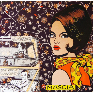 Papel Pintado INKIISA13 MASCIA - INKIOSTRO BIANCO