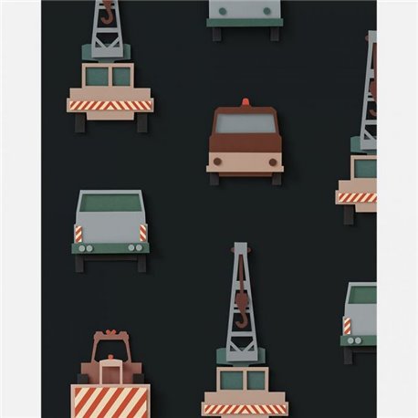 Crane Truck Dark Crane Truck Dark