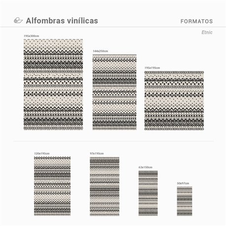ALFOMBRA VINÍLICA ETNIC