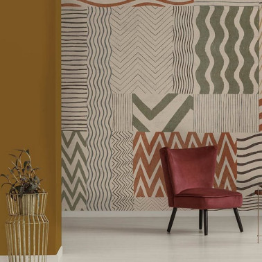 Cotorras Mural M3904-1