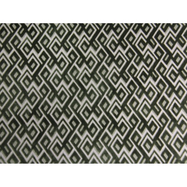 ANNI JACQUARD VELVET 04 GREEN LINEN