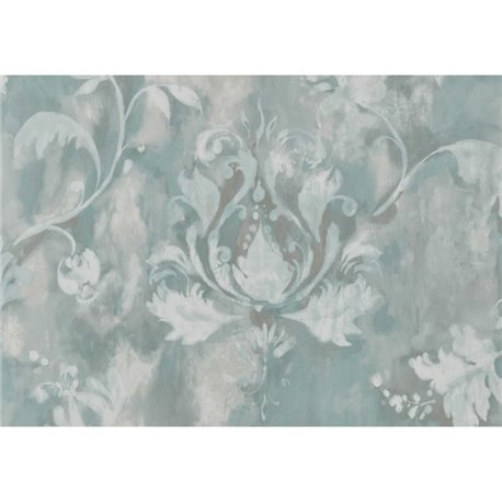 Ornamenta Aqua Green Luxury Damask 2109-156-03