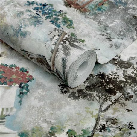 Pavilion Fern Green Luxury Toile 2109-153-04