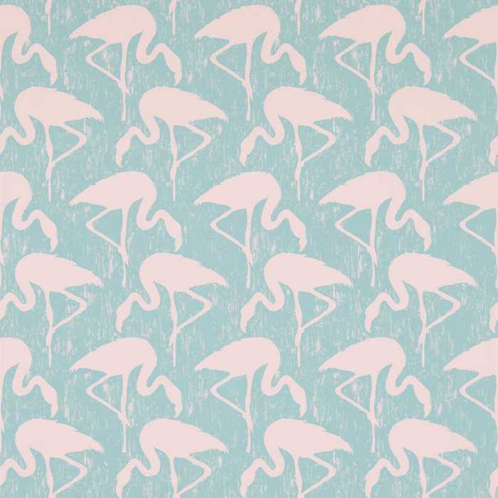 Flamingos Turquoise Pink DVIN214569