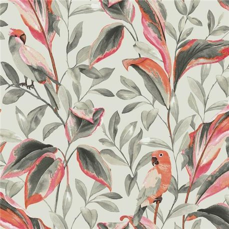 Tropical Love Birds Grey TC2652