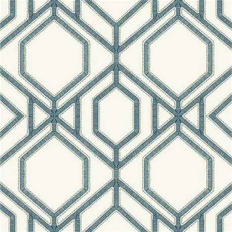 Sawgrass Trellis White Blue TC2634