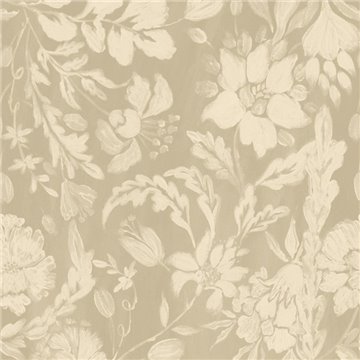 Flowery Ornament Taupe WP30036