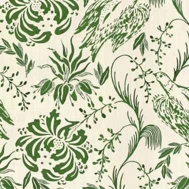 Folk Embroidery Fern Green WP30015