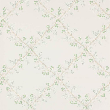 Trefoil Trellis Celadon W7008-01