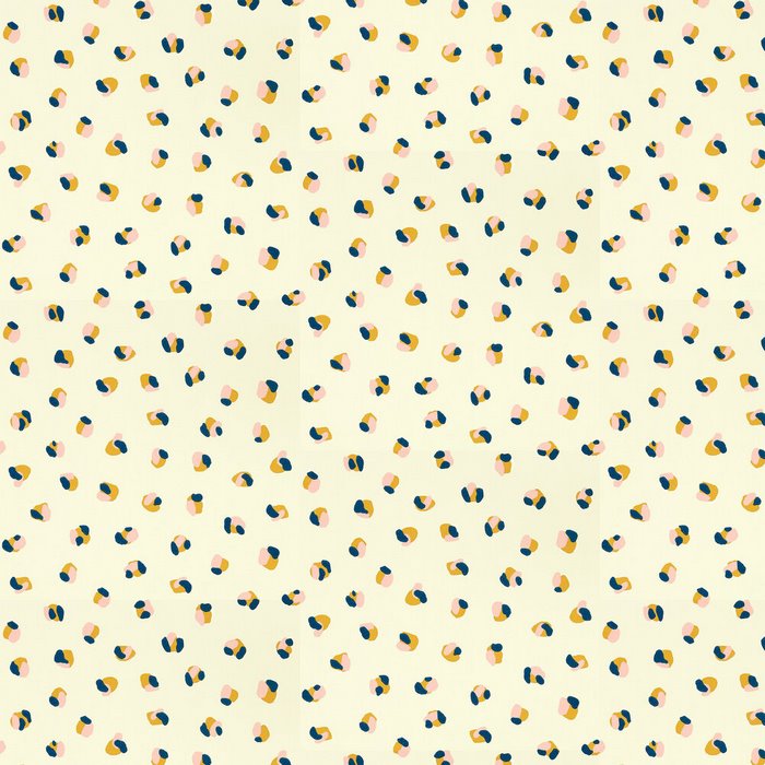 Leopard Dots Wallpaper Pebble Milkshake 112812