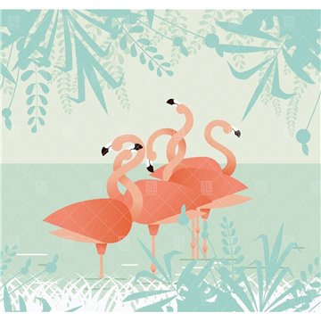 Flamingos 17101-2