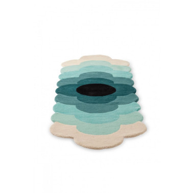 Optical Flower Teal 061207