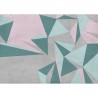 68144-3 B AREA-PASTEL GREEN