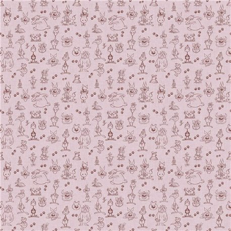 79062-4 MCKENZIE-PATTERN PINK-TINT