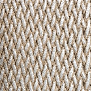 GRIT ROPE GLOW CLAY-SILVER