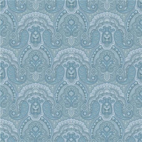 Crayford Paisley Light Blue PRL034-06