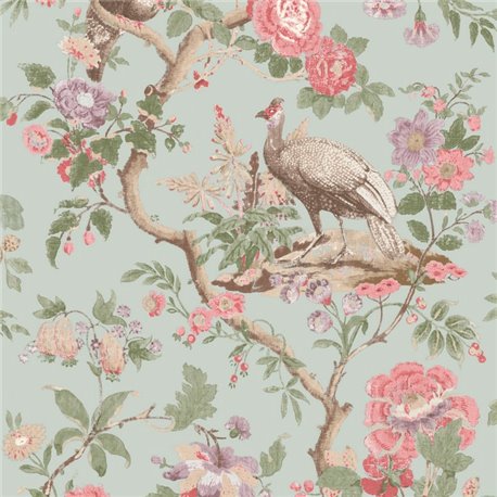 Broughton Rose Aqua BW45096-4 Broughton Rose Aqua BW45096-4