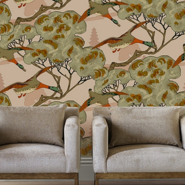 Grand Flying Ducks Plaster...