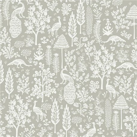 Menagerie Toile Grey and White RP7369