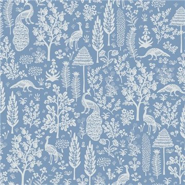 Menagerie Toile Blue and White RP7370