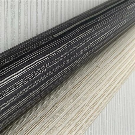Ribbon Bamboo Black Silver DD3835
