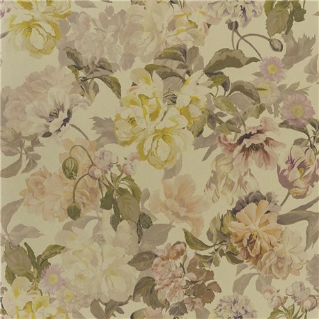 Delft Flower Gold PDG1033-02 Delft Flower Gold PDG1033-02