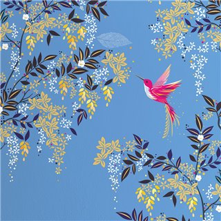 Hummingbird Cornflower Blue SM0031-01