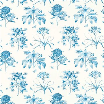 Etchings and Roses China-Blue DOSF226869