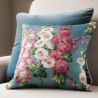 Hollyhocks Petrol Blue-Multi DVIN224310