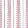 Fern Stripe Red and Blue AF15105