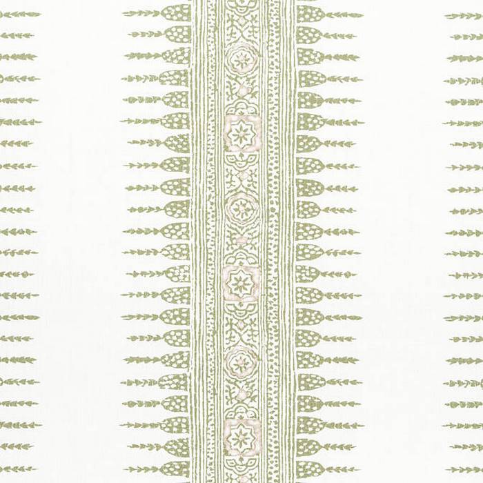 Javanese Stripe Green and White AF15136