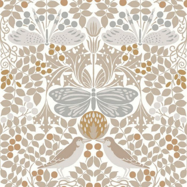 Butterfly Garden White AC9163
