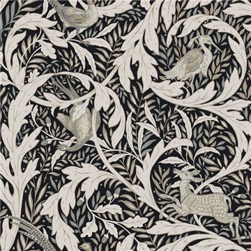Woodland Tapestry Black AC9122