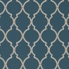 Empire Trellis Indigo Linen DART216338