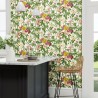 Bamboo and Birds Scallion Green DWAW217130