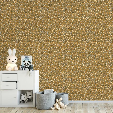 H0684 Exquisite Blossoms Mustard