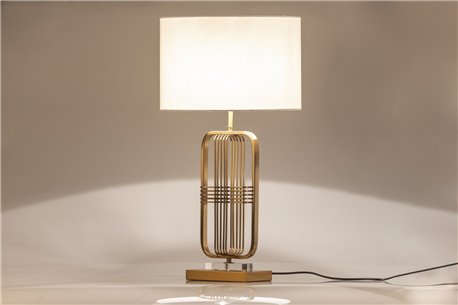 LAMPARA SOBREMESA METAL LADERO REF-579020