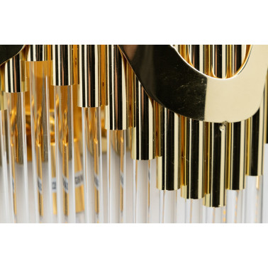 APLIQUE METAL CRISTAL...