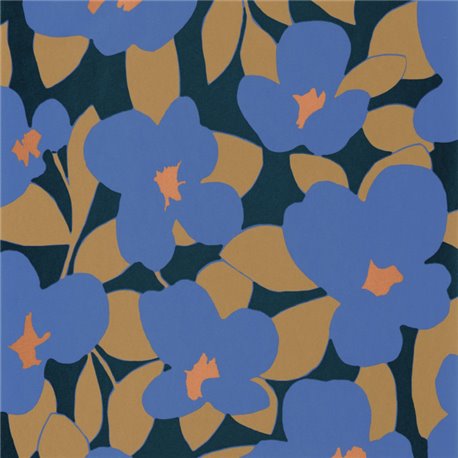 Flower Power Bleu Indigo 88396404