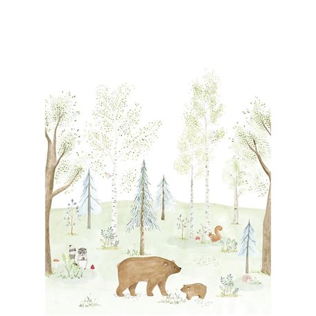 The Enchanted Forest With Bear L 88227304