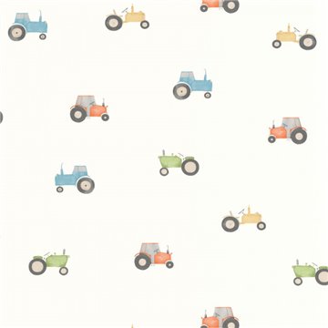 Vintage Tractor Multicolore 88368726