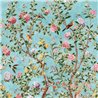 Jardin Bloom Mural Turquoise TM13668