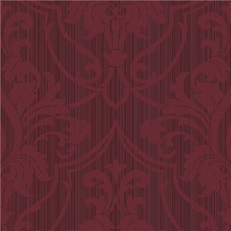 St Petersburg Damask Red On Ink 88-8035