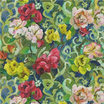 Tapestry Flower Vintage Green FDG3051-01