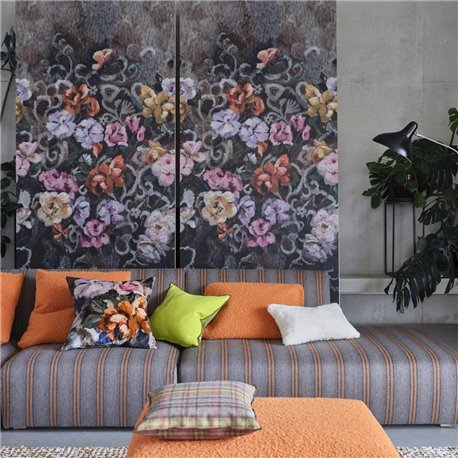 Tapestry Flower Damson PDG1153-02