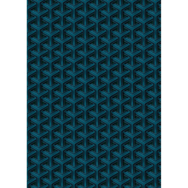 HEX WEAVE DARK PETROL