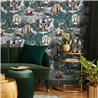 The Art Deco Hills Teal and Copper BMHD002-10B