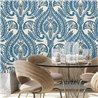 The Great Damask Azure Blue BMHD002-11A