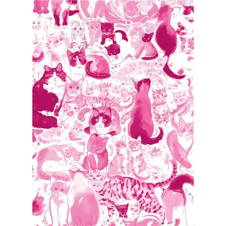 FELINE GROOVY PINK